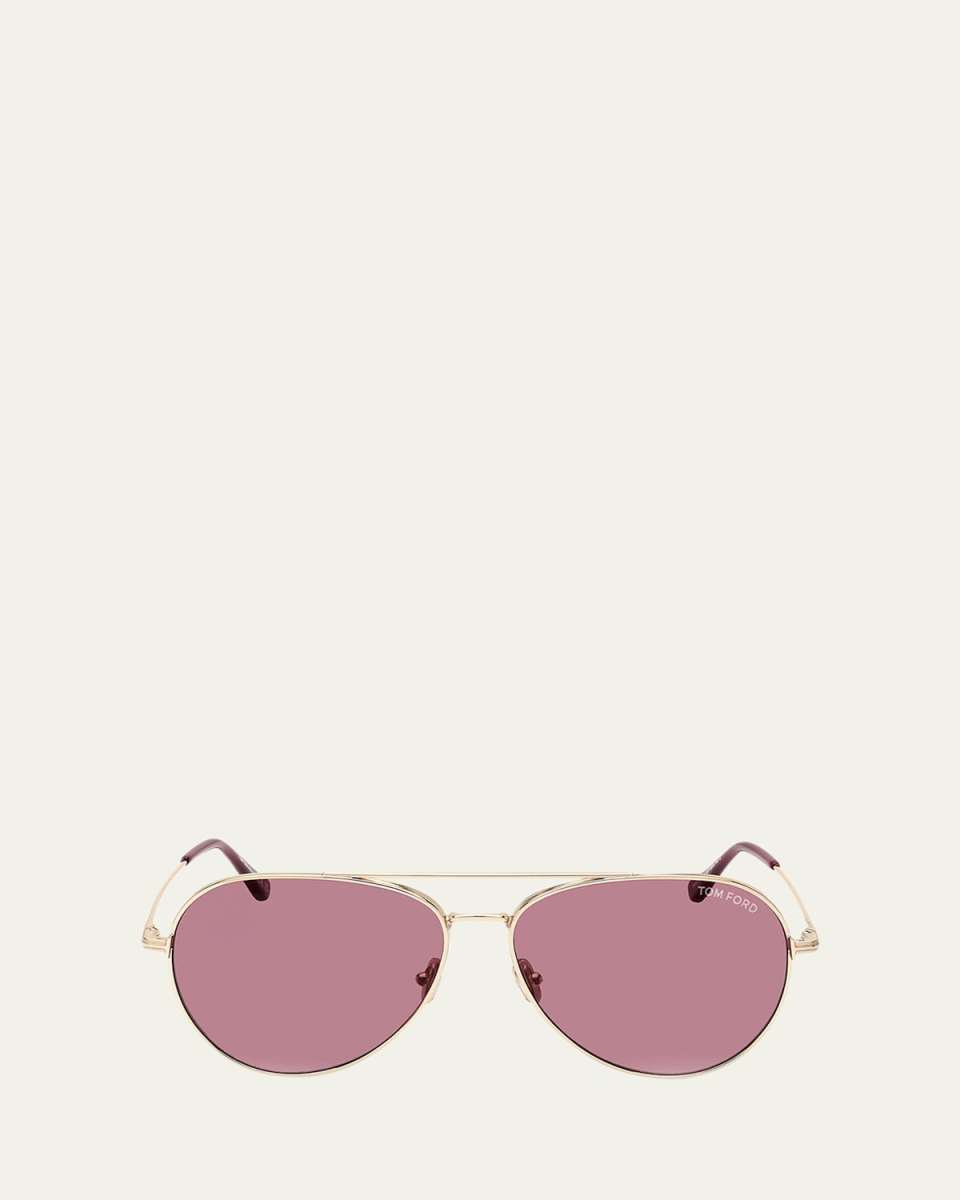 Dashel Metal Aviator Sunglasses